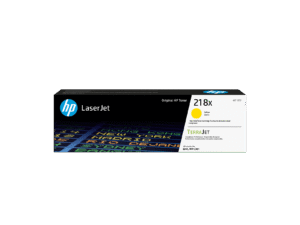 HP 218X High Yield Yellow Original LaserJet Toner Cartridge, W2182X